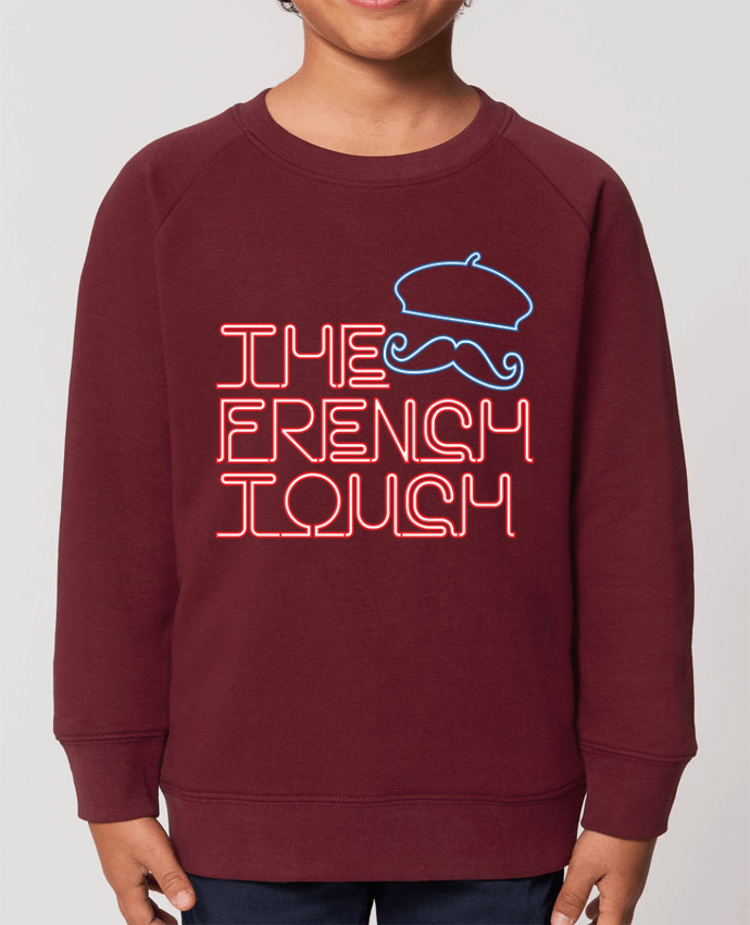 Iconic kids\' crew neck sweatshirt Mini Scouter The French Touch Par  Freeyourshirt.com