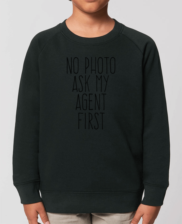 Iconic kids\' crew neck sweatshirt Mini Scouter No photo ask my agent Par  justsayin