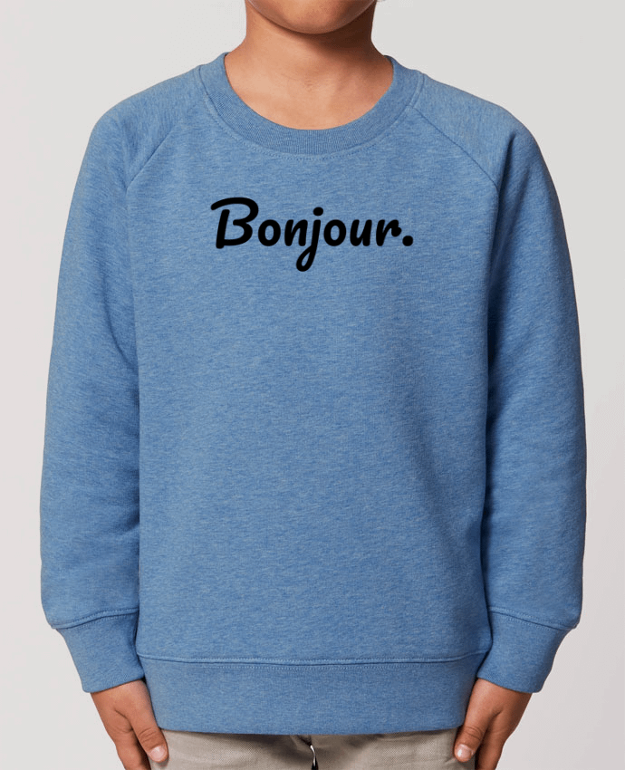 Iconic kids\' crew neck sweatshirt Mini Scouter Bonjour. Par  tunetoo