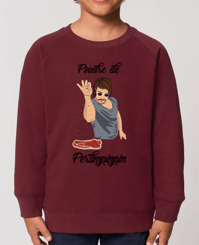 Sweat Enfant Col Rond- Coton - STANLEY MINI SCOUTER Poudre de Perlimpinpin VS Salt Bae Par  tunetoo