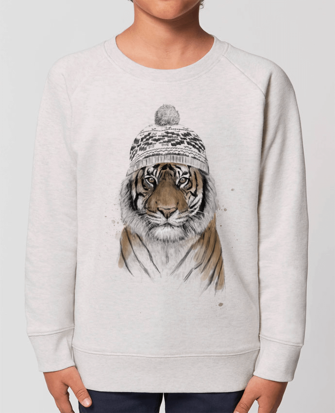 Sweat-shirt enfant Siberian tiger Par  Balàzs Solti