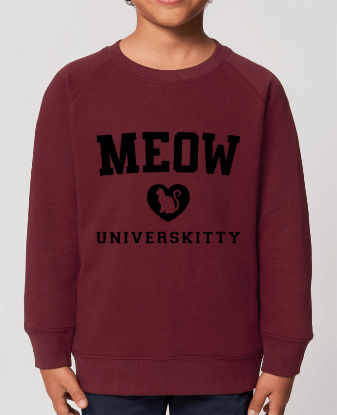 Sweat-shirt enfant Meow Universkitty Par  Freeyourshirt.com