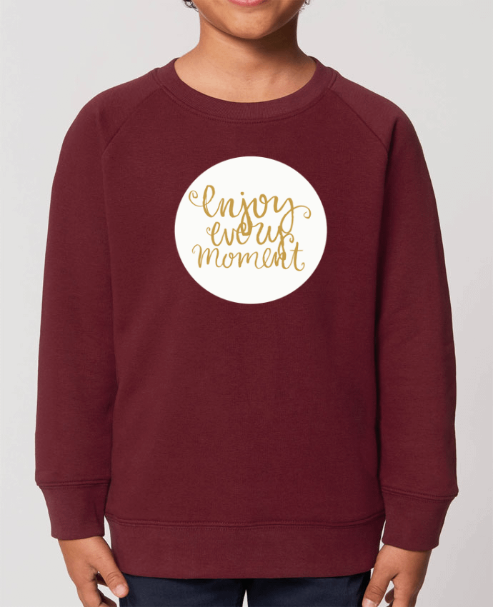 Sweat-shirt enfant Enjoy every moment Par  Les Caprices de Filles