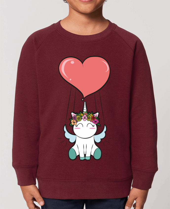Sweat-shirt enfant Lovely unicorn Par  
