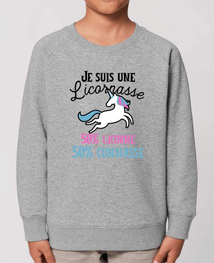 Sweat-shirt enfant Licornasse humour cadeau Par  Original t-shirt