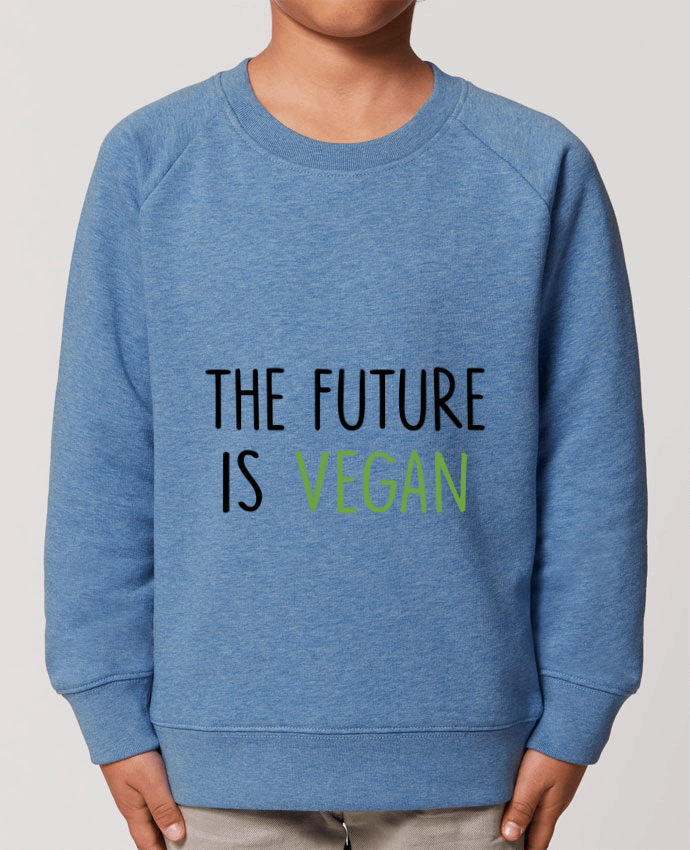 Iconic kids\' crew neck sweatshirt Mini Scouter The future is vegan Par  Bichette