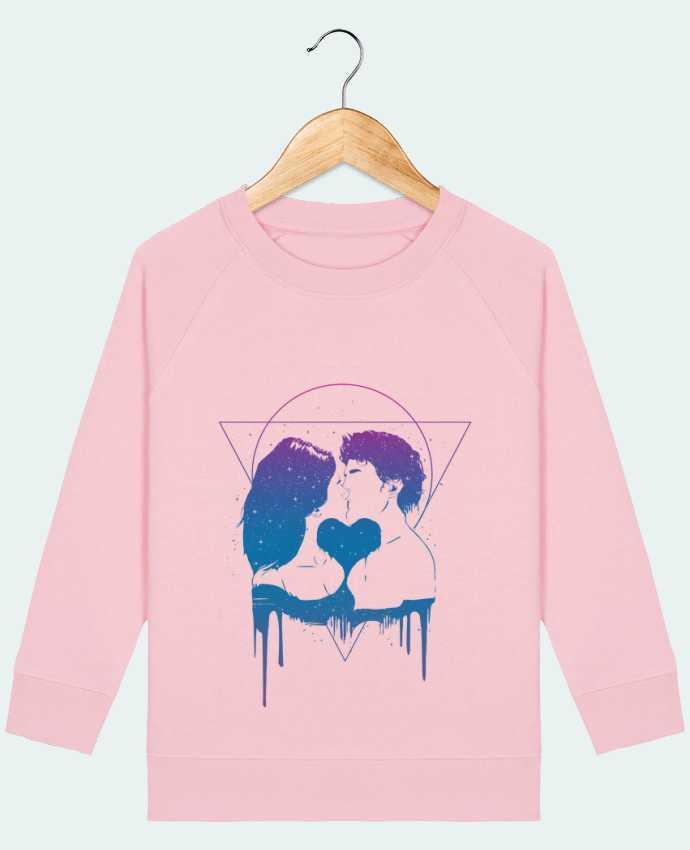 Sweat-shirt enfant Cosmic love II Par  Balàzs Solti