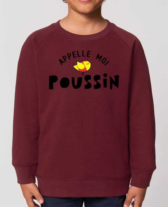 Sweat Enfant Col Rond- Coton - STANLEY MINI SCOUTER Appelle moi poussin Par  tunetoo