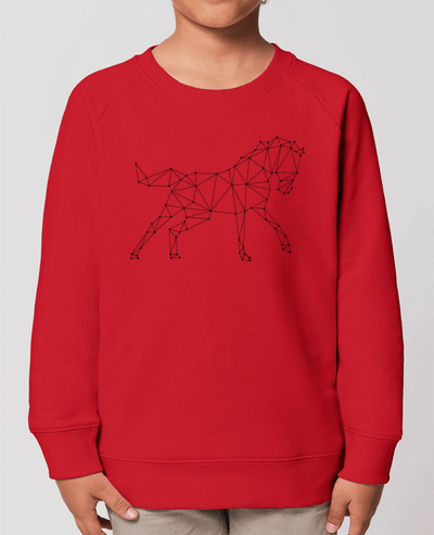 Sweat-shirt enfant horse - géométrique Par  /wait-design