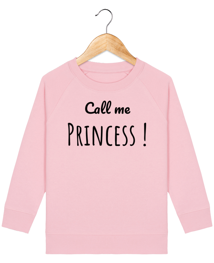 Iconic kids\' crew neck sweatshirt Mini Scouter Call me Princess Par  Madame Loé