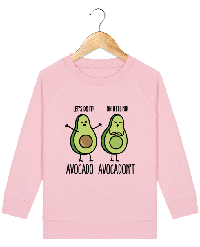 Iconic kids\' crew neck sweatshirt Mini Scouter Avocado avocadont Par  LaundryFactory