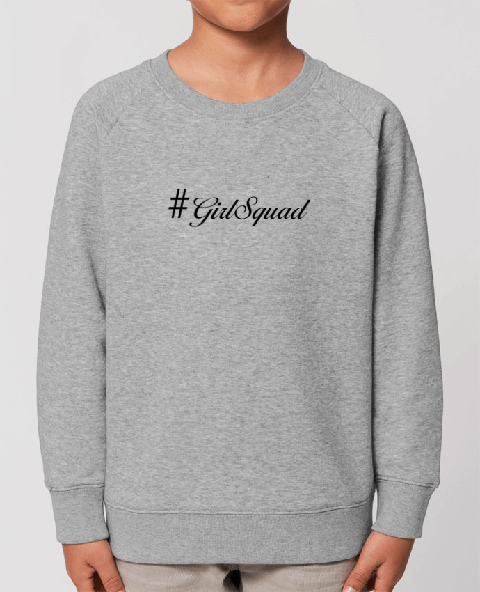 Sweat-shirt enfant #GirlSquad Par  tunetoo