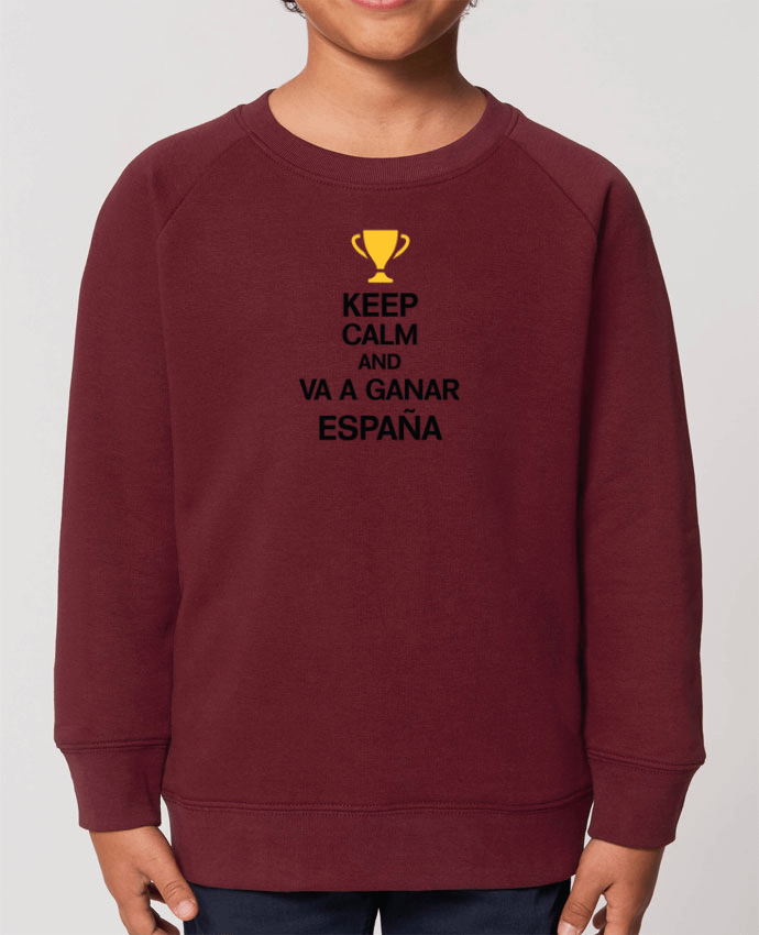 Sweat-shirt enfant Keep calm and va a ganar Par  tunetoo