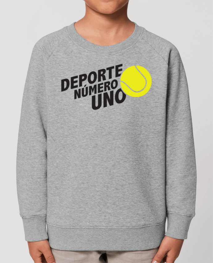 Iconic kids\' crew neck sweatshirt Mini Scouter Deporte Número Uno Tennis Par  tunetoo
