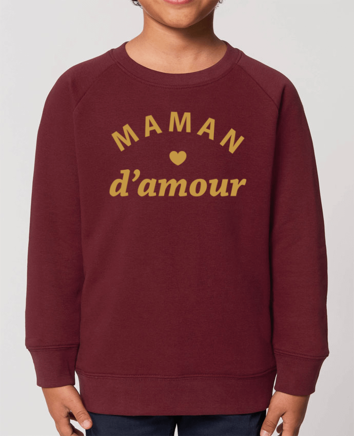 Iconic kids\' crew neck sweatshirt Mini Scouter Maman d'amour Par  arsen