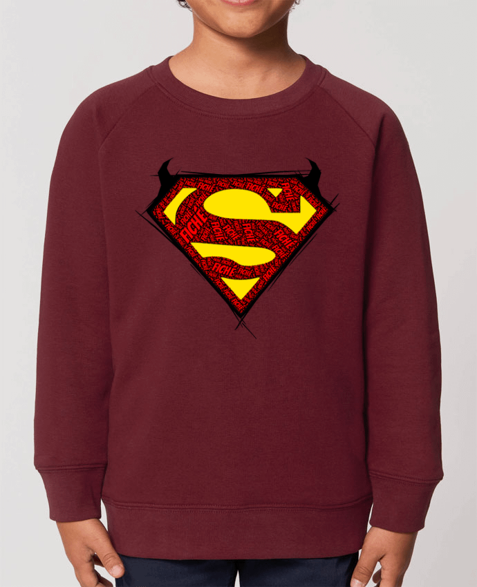 Sweat-shirt enfant Super Fiché Par  Dontuch