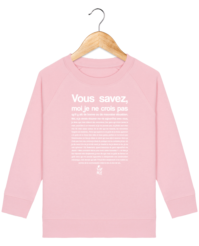 Sweat-shirt enfant Citation Scribe Astérix Par  tunetoo