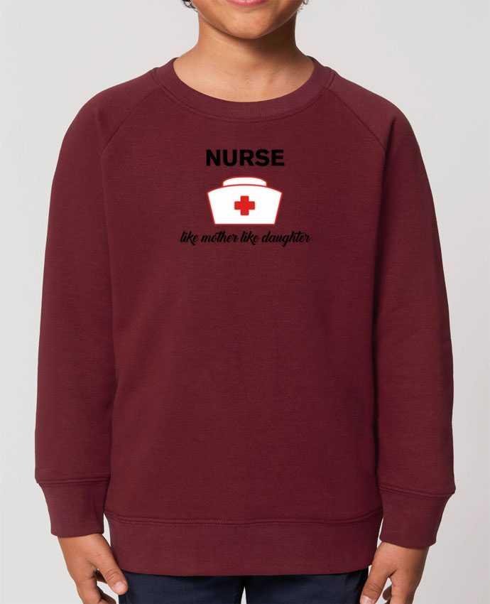Iconic kids\' crew neck sweatshirt Mini Scouter Nurse like mother like daughter Par  tunetoo