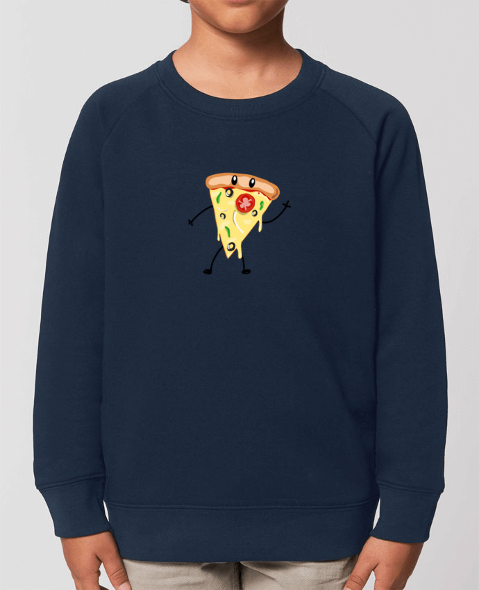 Sweat Enfant Col Rond- Coton - STANLEY MINI SCOUTER Pizza guy Par  tunetoo