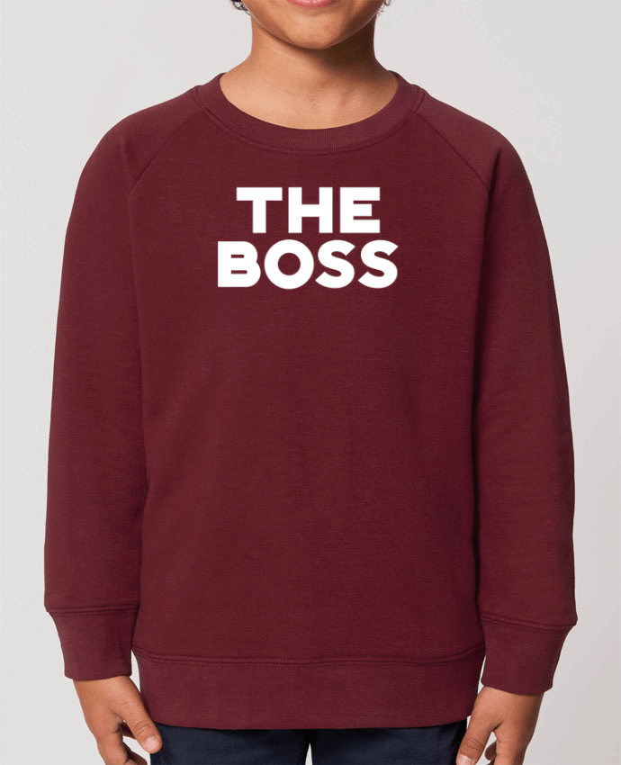 Iconic kids\' crew neck sweatshirt Mini Scouter The Boss Par  Original t-shirt