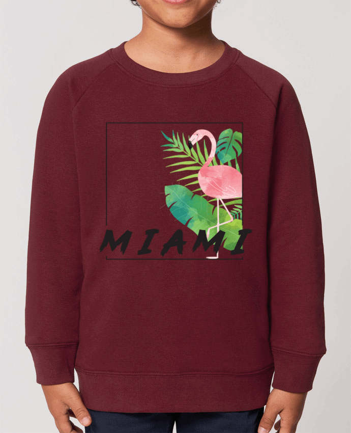 Sudadera Básica Cuello Redondo Algodón Orgánico STANLEY MINI SCOUTER Miami Par  KOIOS design