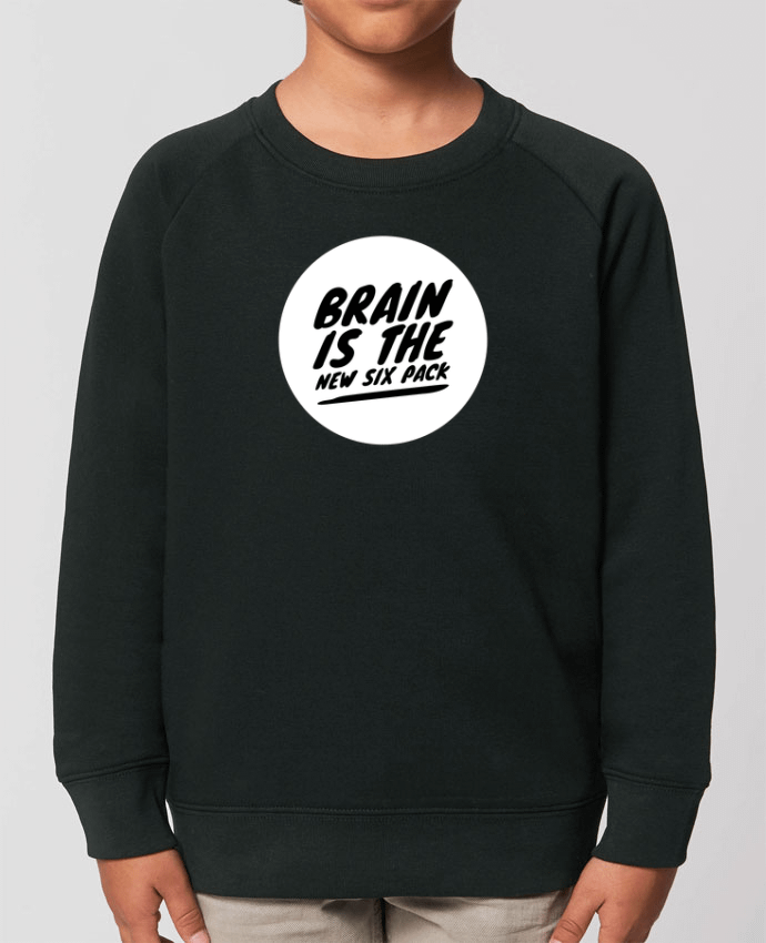 Sweat-shirt enfant Brain is the new six pack Par  justsayin