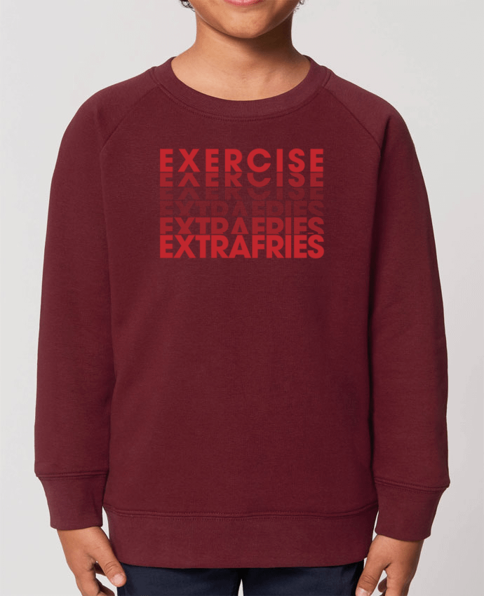 Sweat-shirt enfant Extra Fries Cheat Meal Par  tunetoo