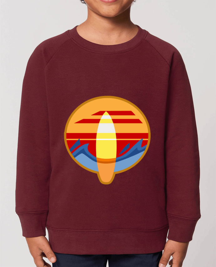 Iconic kids\' crew neck sweatshirt Mini Scouter Logo Surf Par  Tomi Ax - tomiax.fr