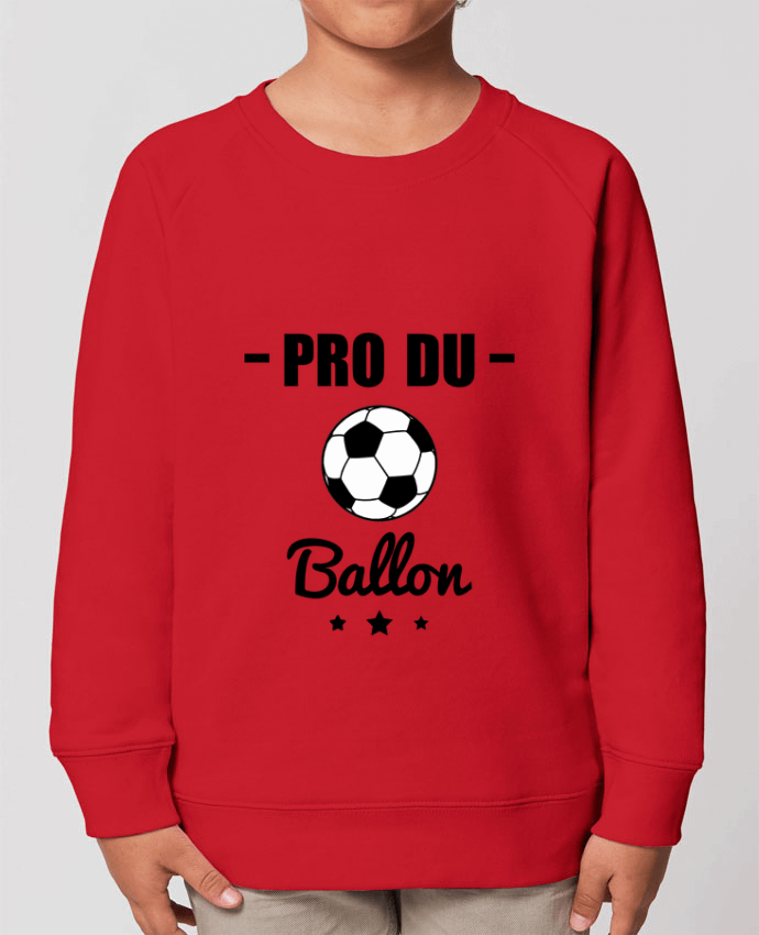 Iconic kids\' crew neck sweatshirt Mini Scouter Pro du ballon de football Par  Benichan