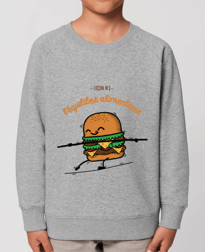 Sweat-shirt enfant Equilibre alimentaire Par  PTIT MYTHO