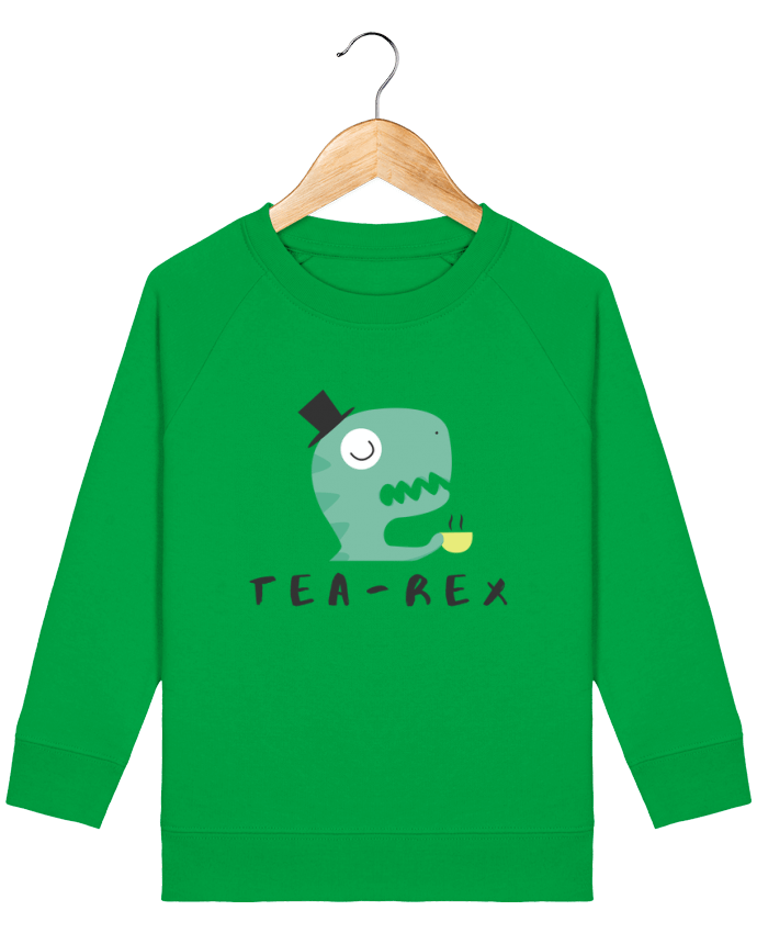 Sweat Enfant Col Rond- Coton - STANLEY MINI SCOUTER Tea-rex Par  tunetoo