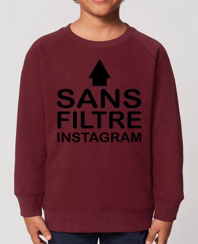 Iconic kids\' crew neck sweatshirt Mini Scouter Sans filtre instagram Par  jorrie