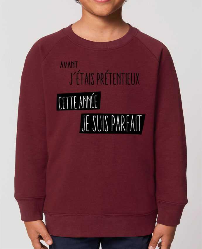 Iconic kids\' crew neck sweatshirt Mini Scouter Proverbe prétentieux Par  jorrie