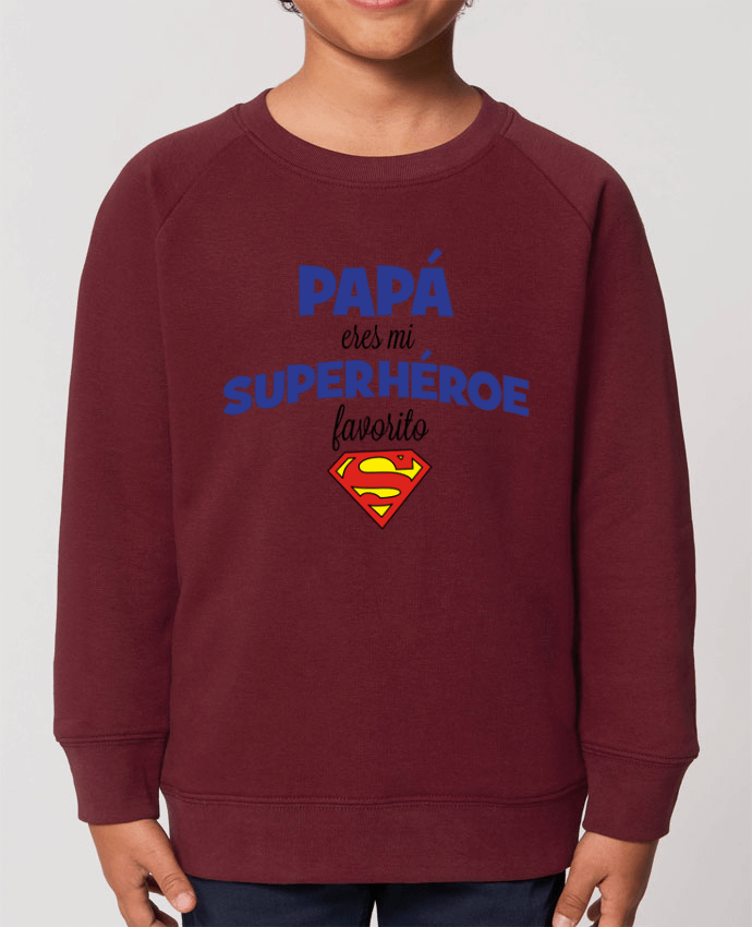 Sweat-shirt enfant Papa eres mi superhéroe favorito Par  tunetoo