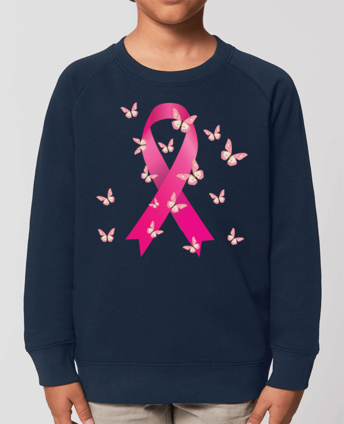 Iconic kids\' crew neck sweatshirt Mini Scouter Lutte contre le cancer Par  jorrie