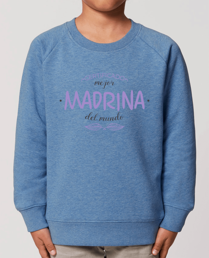 Sweat-shirt enfant Certificado mejor madrina del mundo Par  tunetoo