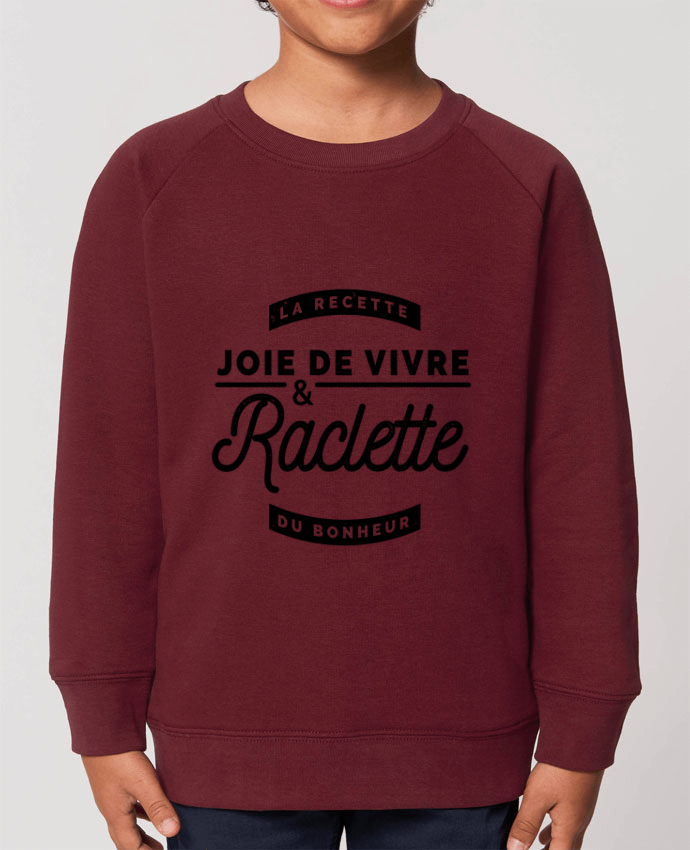 Sweat-shirt enfant Joie de vivre et raclette Par  Rustic