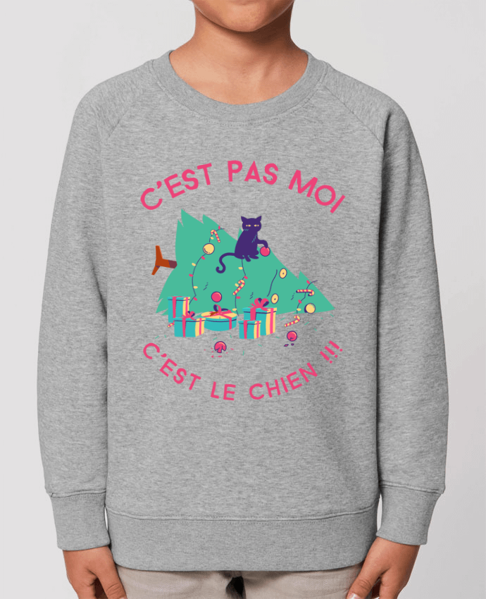 Sweat-shirt enfant Humour de chat Par  SANDRA-WEB-DESIGN.CH