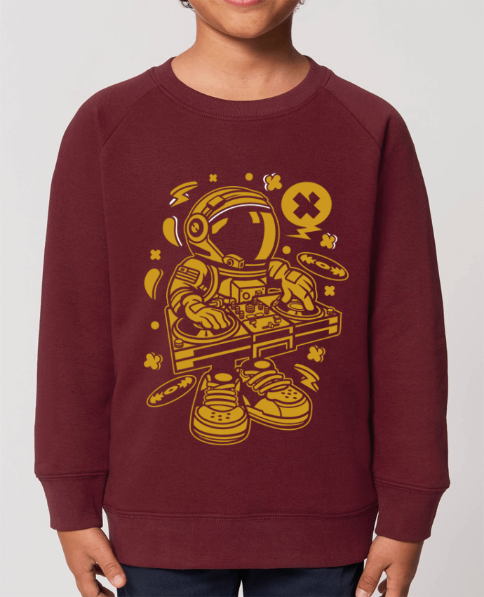 Sweat-shirt enfant Dj Astronaute Golden Cartoon | By Kap Atelier Cartoon Par  Kap Atelier