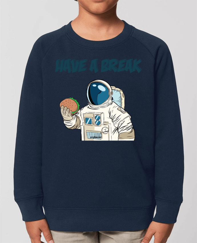Iconic kids\' crew neck sweatshirt Mini Scouter astronaute - have a break Par  jorrie