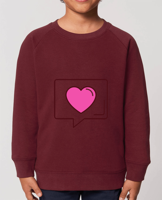 Sweat-shirt enfant Message d'amour Par  SébCreator