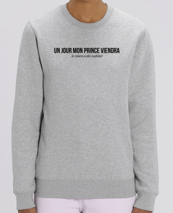 Sudadera Cuello Redondo Unisex 350gr Stanley CHANGER Un jour mon prince viendra Par tunetoo