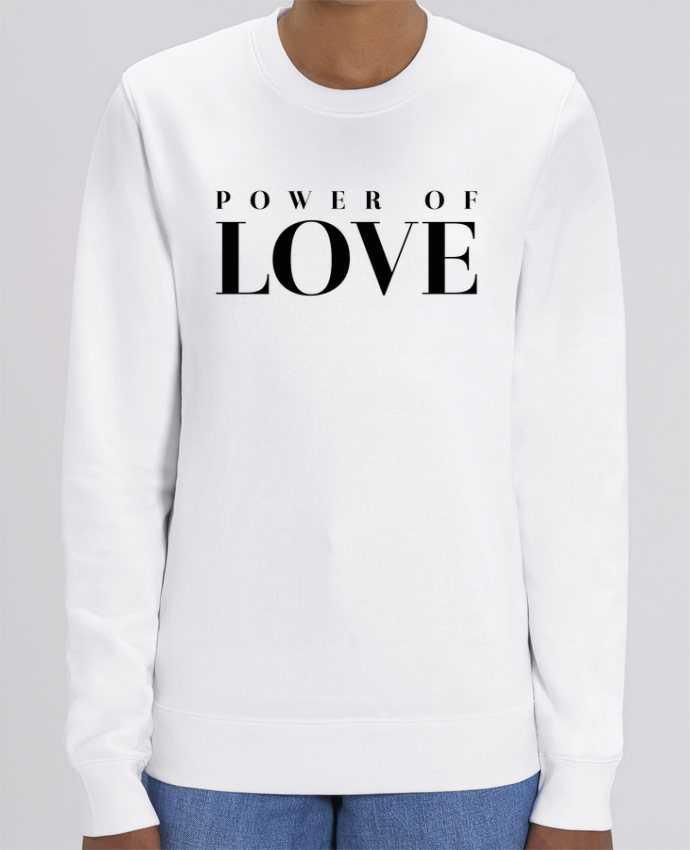 Sweat-shirt Power of Love Par tunetoo
