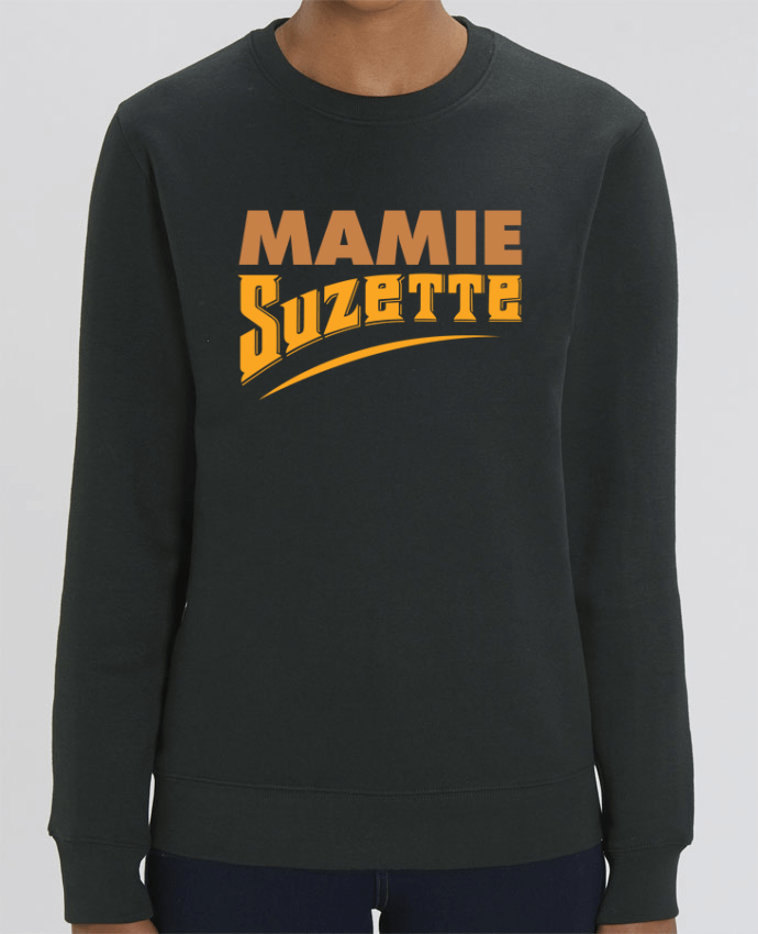 Unisex Crew Neck Sweatshirt 350G/M² Changer MAMIE Suzette Par tunetoo