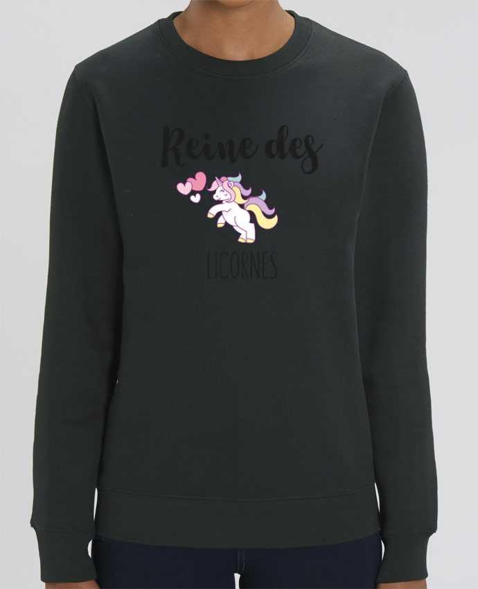 Sweat-shirt Reine des licornes Par tunetoo