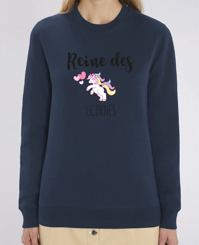 Sweat-shirt Reine des licornes Par tunetoo