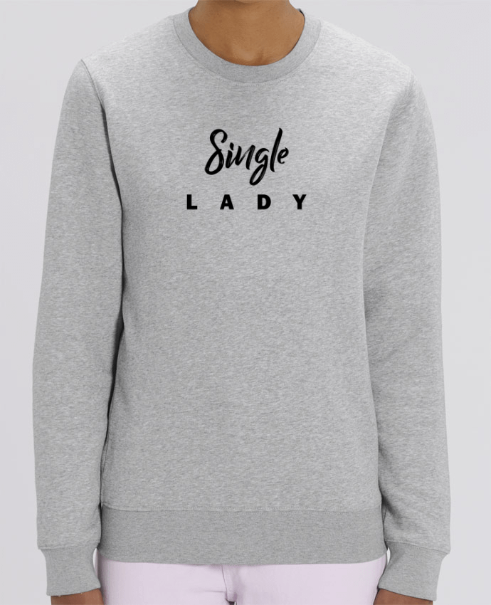 Unisex Crew Neck Sweatshirt 350G/M² Changer Single lady Par tunetoo