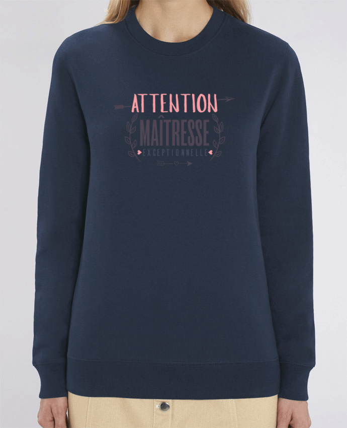 Sweat-shirt Attention maîtresse exceptionnelle Par tunetoo