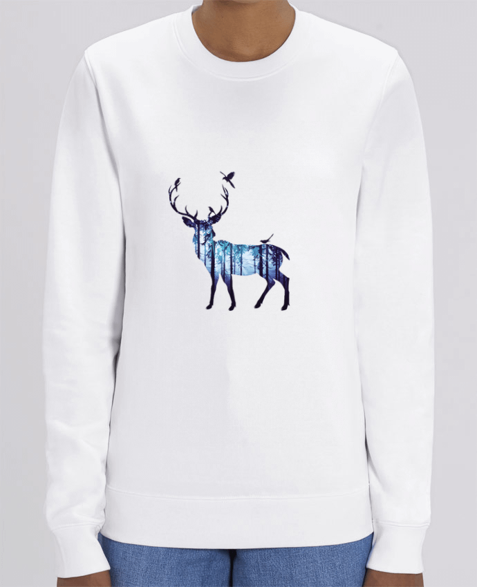 Sweat-shirt Deer Par Likagraphe