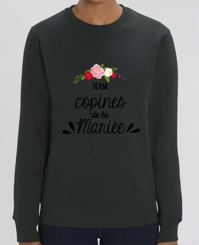 Sweat-shirt TEAM COPINES DE LA MARIEE Par FRENCHUP-MAYO